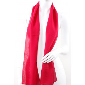 Plain Silky Scarf 10 per pack (39 colours) - $2.00 ea